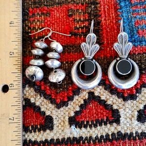 ANTIQUE STERLING EARRINGS